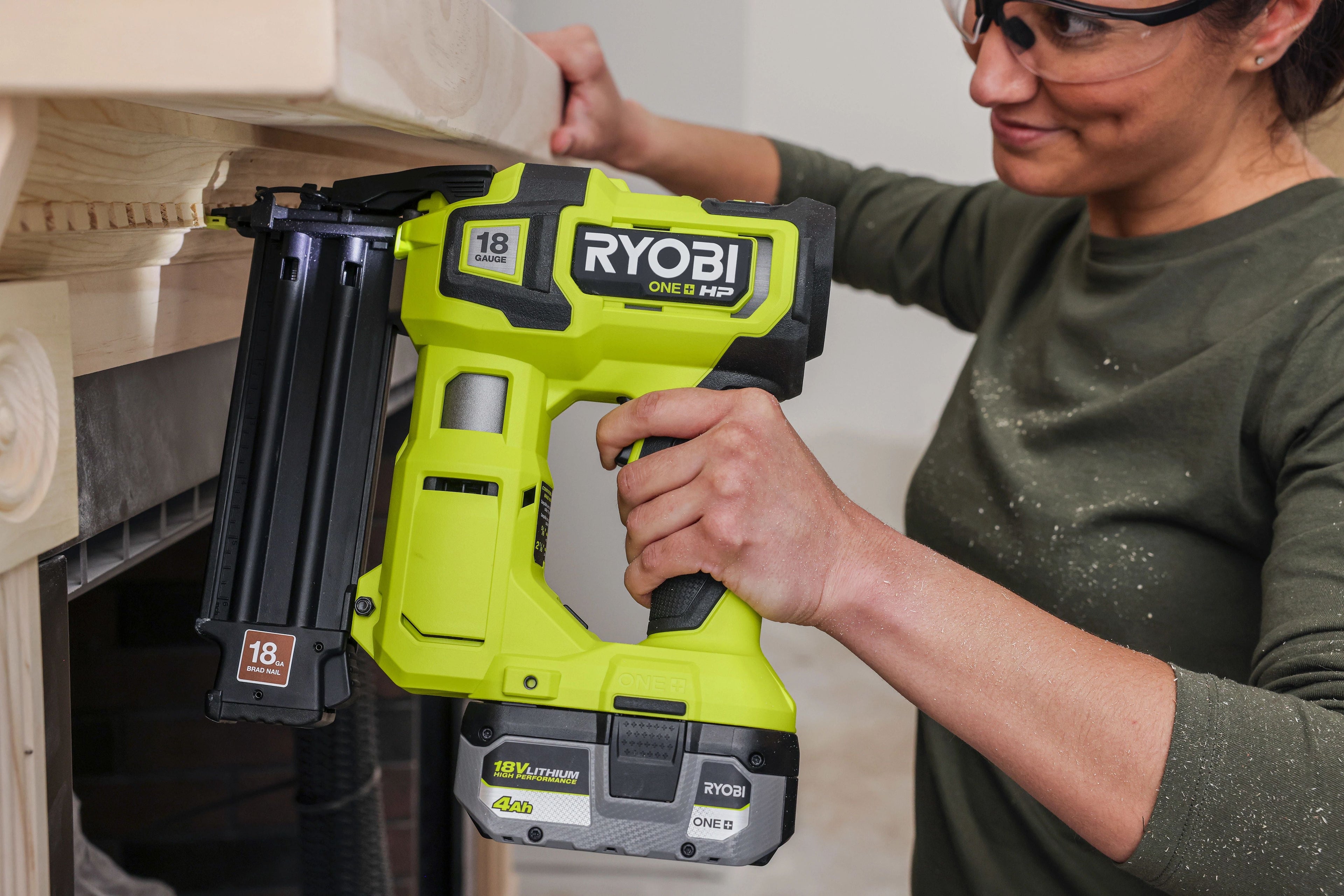 18V ONE+ HP BRUSHLESS AIRSTRIKE 18GA BRAD NAILER Image 8