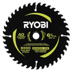 6-1/2" 40 TOOTH CARBIDE-TIPPED BLADE image 1