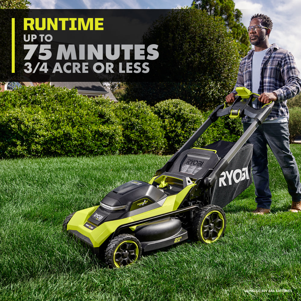 40V HP BRUSHLESS 21" SELF-PROPELLED MULTI-BLADE MOWER KIT