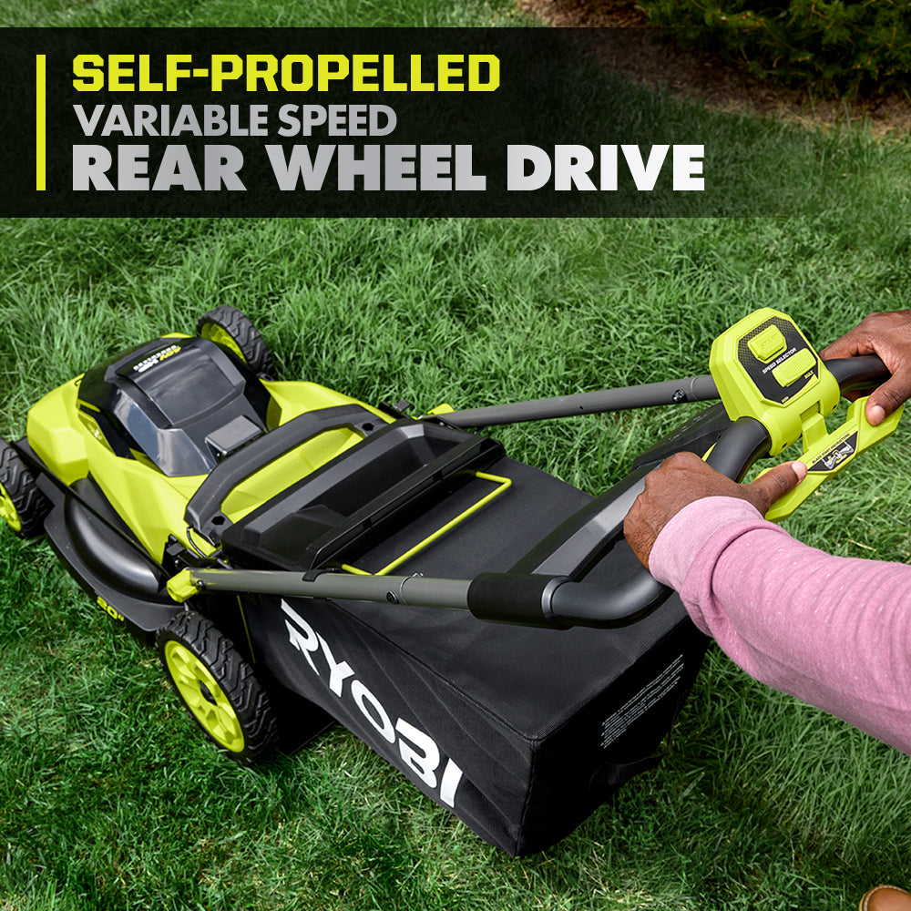 40V HP BRUSHLESS 20" SELF-PROPELLED MULTI-BLADE MOWER KIT