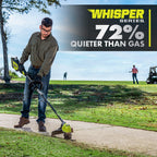 40V HP Brushless 17” String Trimmer Kit