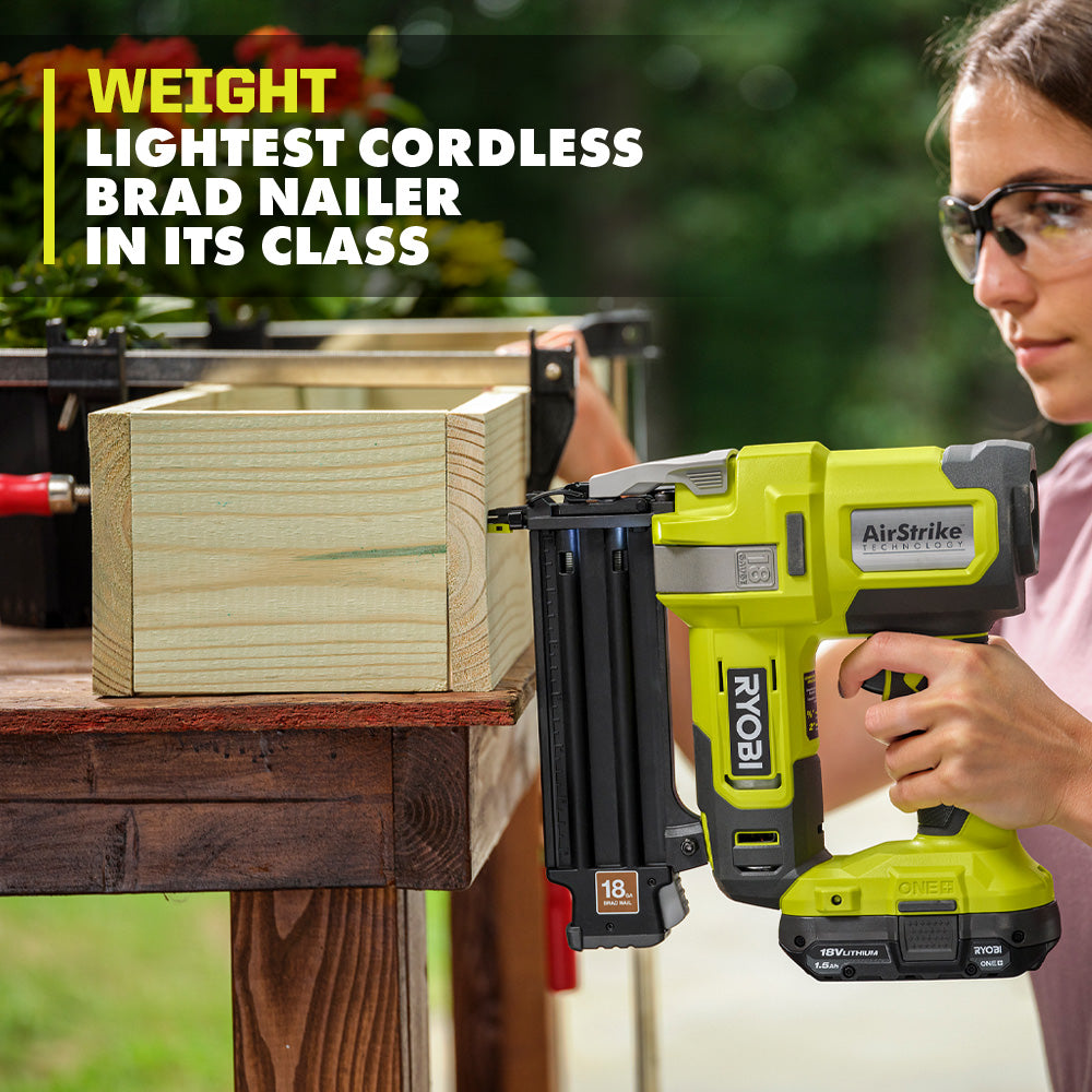 18V ONE+ AIRSTRIKE 18GA BRAD NAILER Image 5