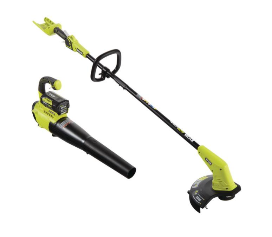 40V STRING TRIMMER & BLOWER Kit Image 5