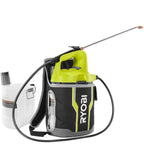 Pulvérisateur à dos ONE+ 18V de 2 gallons avec réservoir supplémentaire