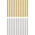 24 PC. MINI GLITTER GLUE STICKS image