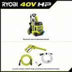 40V HP BRUSHLESS WHISPER SERIES 2000 PSI PRESSURE WASHER  Image 3