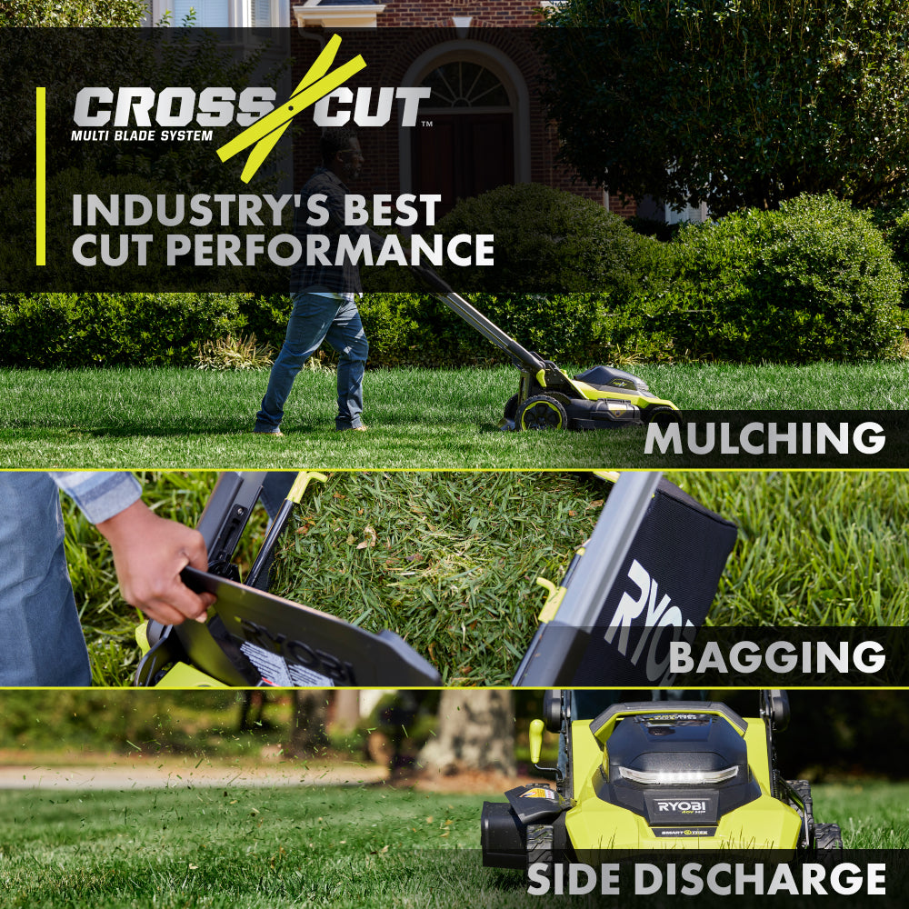 40V HP BRUSHLESS 21" SELF-PROPELLED MULTI-BLADE MOWER KIT