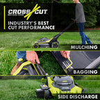 40V HP BRUSHLESS 21" SELF-PROPELLED ALL-WHEEL DRIVE MULTI-BLADE MOWER KIT