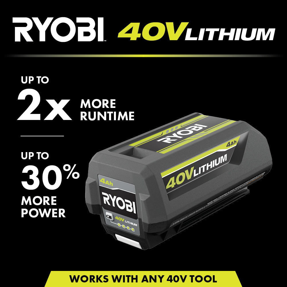 40V 4AH LITHIUM BATTERY – RYOBI Tools Canada