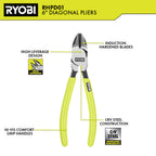 6" HIGH LEVERAGE DIAGONAL PLIER Image 2