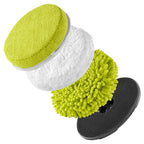 Kit de nettoyage en microfibre 4 pièces de 15 cm