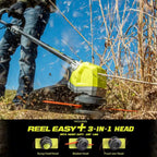 40V HP Brushless 17” String Trimmer Kit