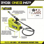 18V ONE+ HP Brushless Cordless Rotary Tool Image 2