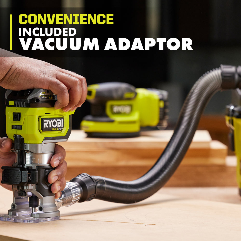 Brushless Router Guide 18V ONE+ HP BRUSHLESS COMPACT ROUTER KIT – RYOBI Tools Canada