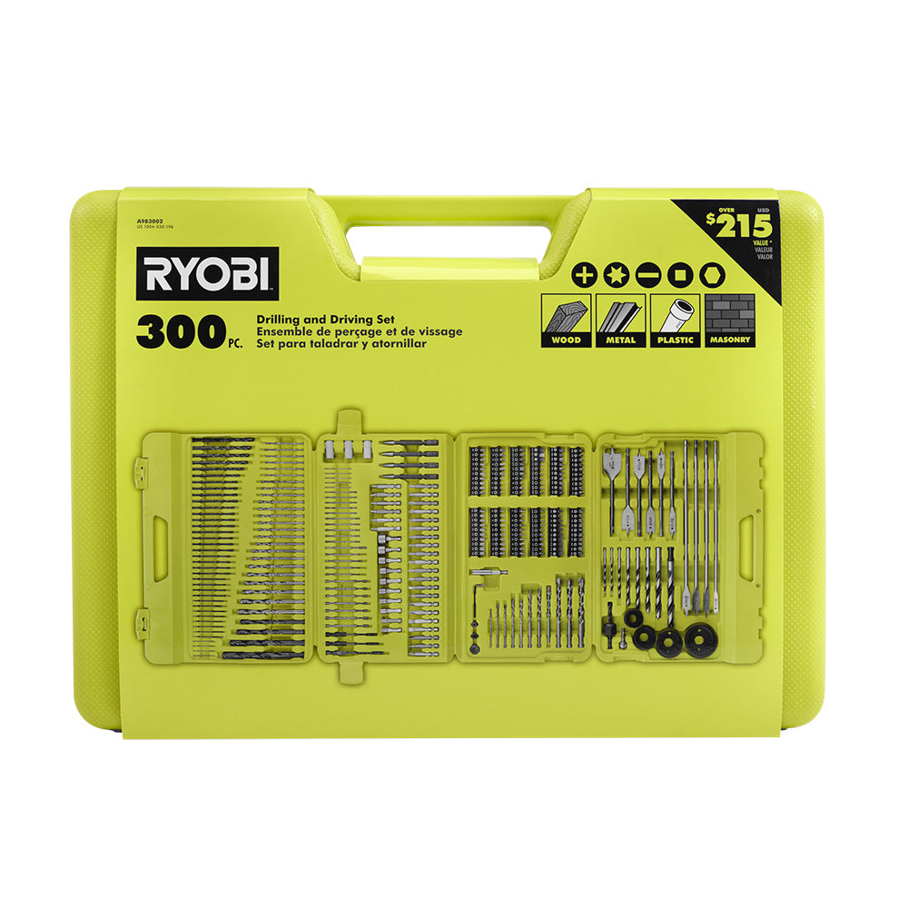 <新品> REVI 3点セット Multi-Material Drill and Drive Kit (300-Piece) with Case – RYOBI
