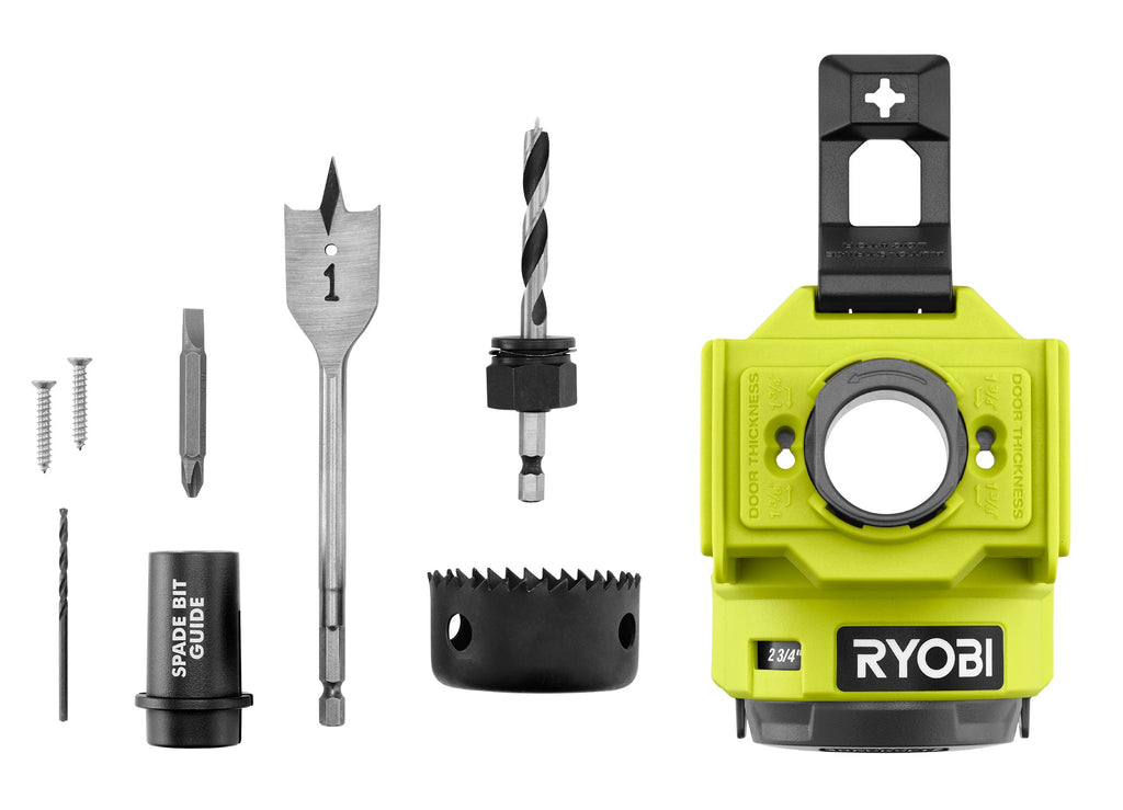 Kit d'installation de serrure pour porte en bois