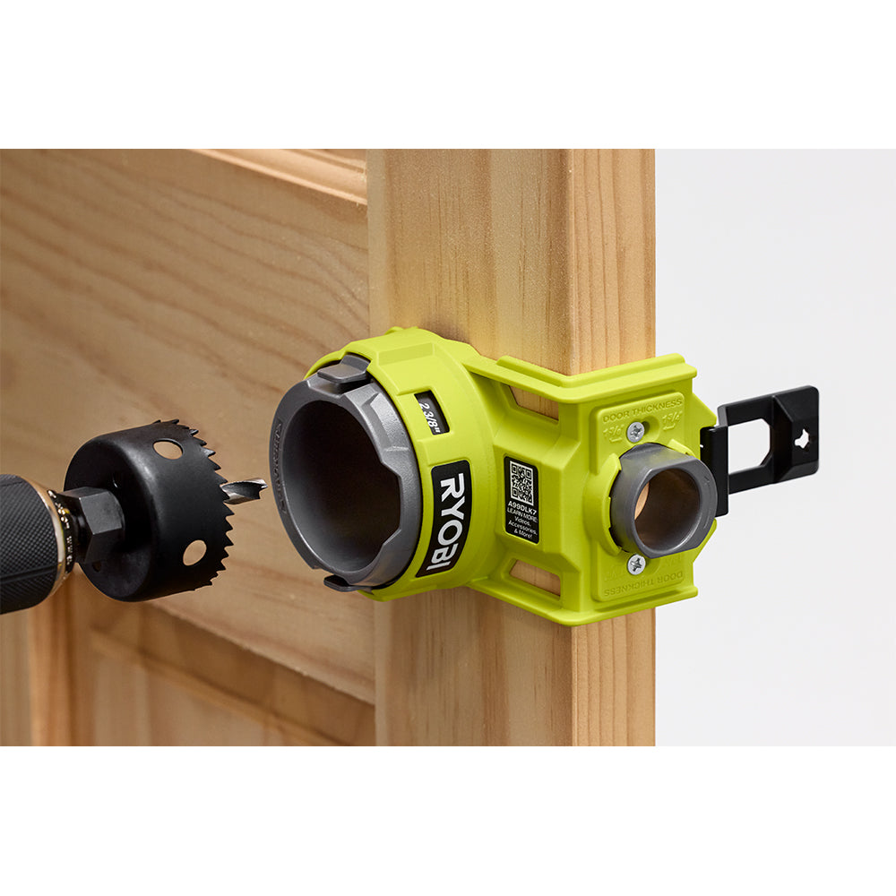 Kit d'installation de serrure pour porte en bois