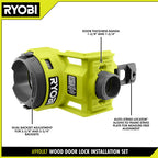Kit d'installation de serrure pour porte en bois