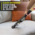 USB Lithium HP Compact Hand Vacuum Cleaner Kit with (2) USB Lithium 2.0 Ah Batteries and Charger