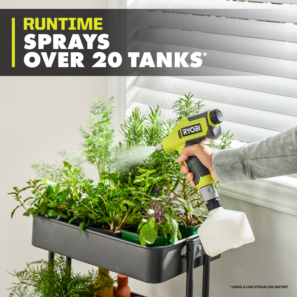 KIT DE PULVÉRISATION CHIMIQUE COMPACT AU LITHIUM USB