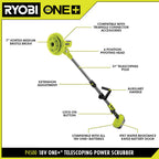 Épurateur de puissance télescopique ONE+ VORTEX 18V