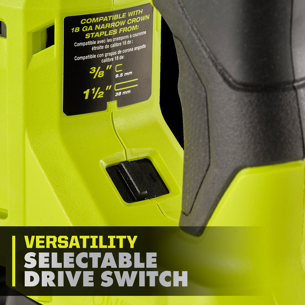 18V ONE+ HP Brushless 18-Gauge Narrow Crown Stapler