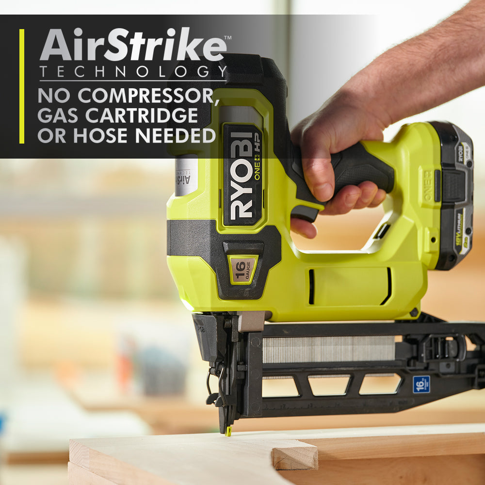 18V ONE+ HP Brushless 16-Gauge Straight Finish Nailer