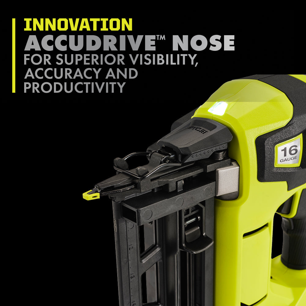 18V ONE+ HP Brushless 16-Gauge Straight Finish Nailer