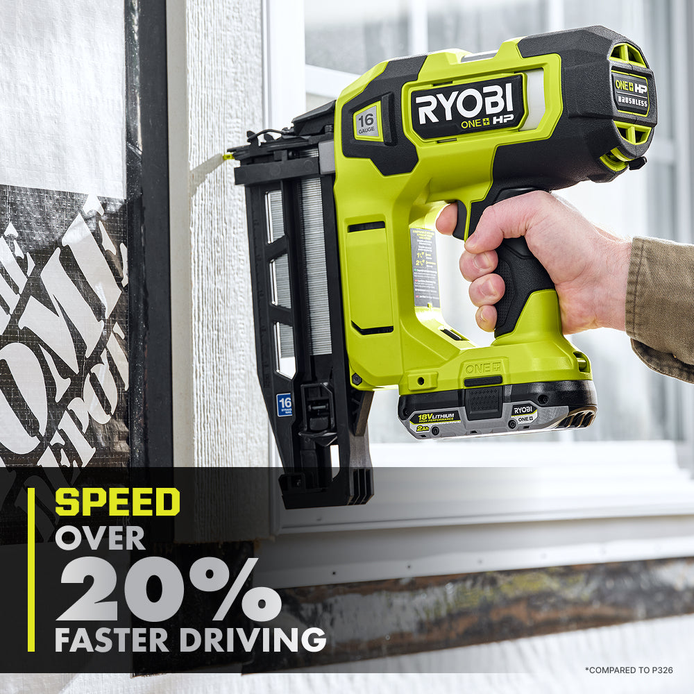 18V ONE+ HP Brushless 16-Gauge Straight Finish Nailer