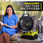 18V ONE+ HP Brushless Hybrid 9" Oscillating Fan