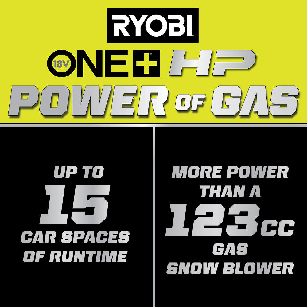 18V ONE+ HP Brushless 18" Single-Stage Snow Blower Kit