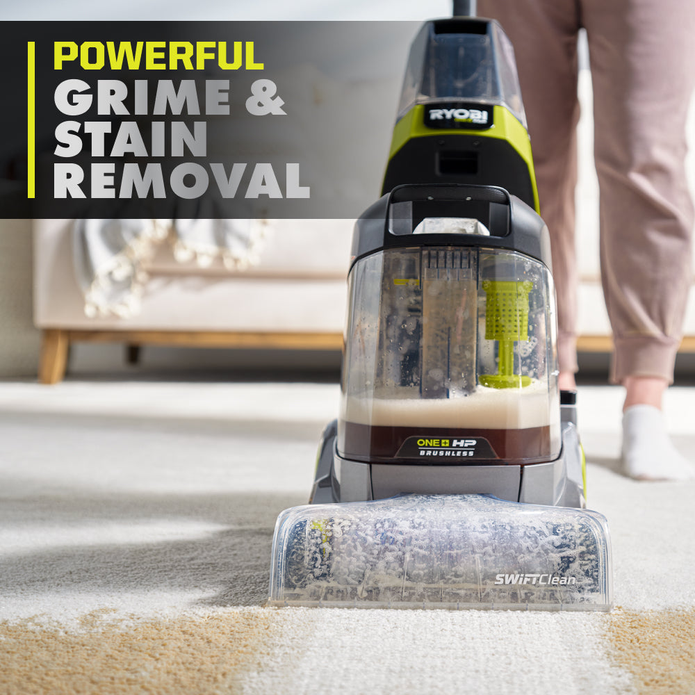 バンビー！！ 18V ONE+ HP SWIFTClean Carpet Washer Kit – RYOBI Tools Canada
