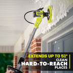 18V ONE+ VORTEX SOAP DISPENSING TELESCOPING SCRUBBER