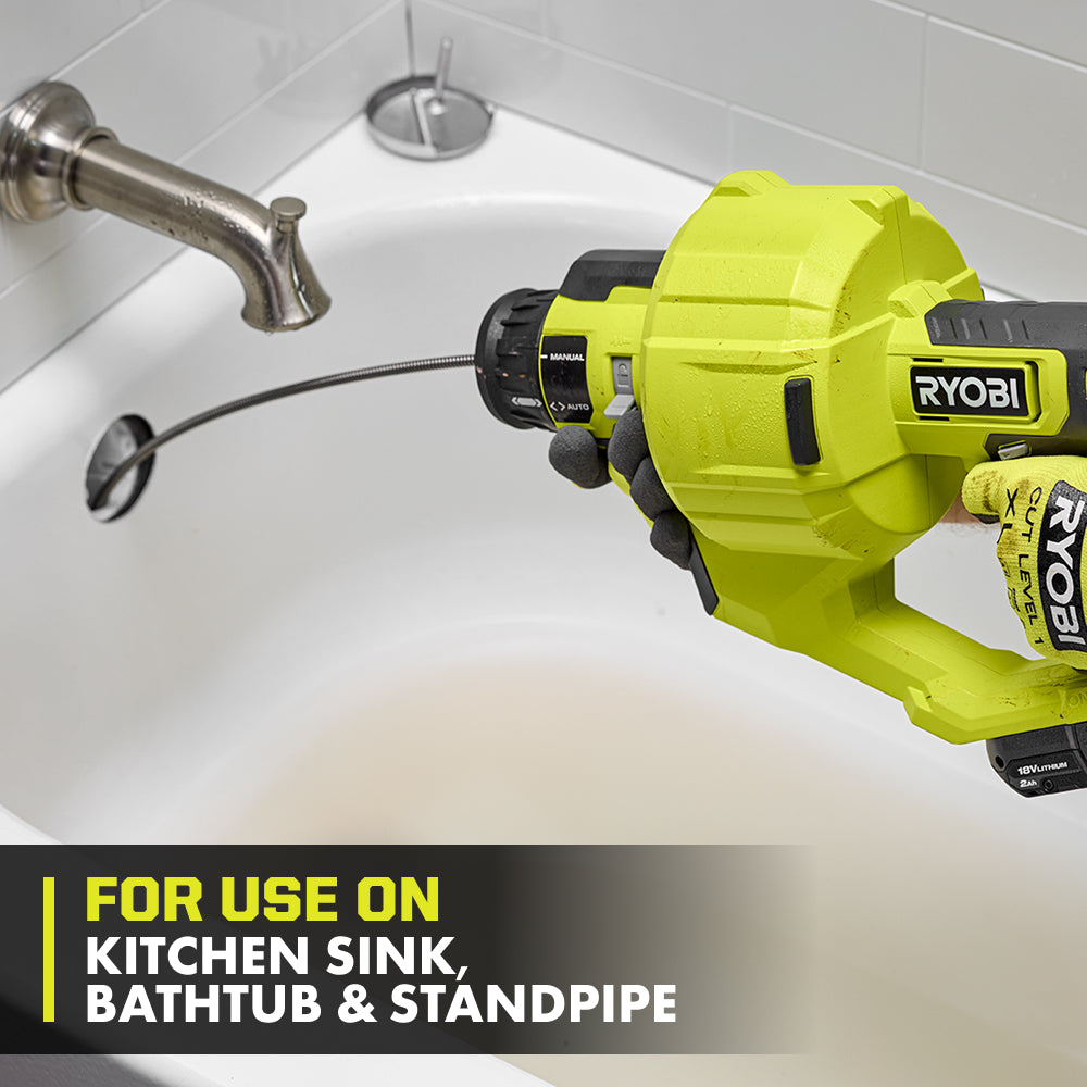 18V ONE+ 25' Drain Auger