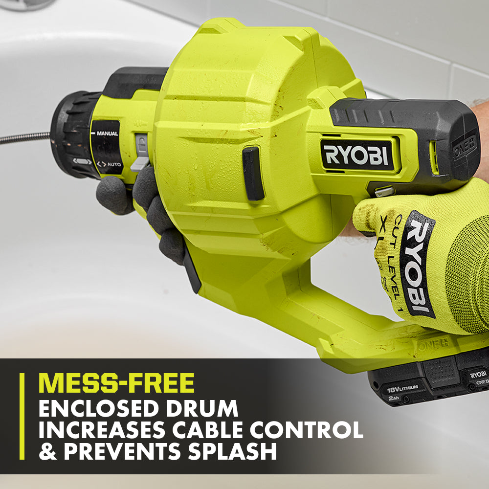 18V ONE+ 25' Drain Auger