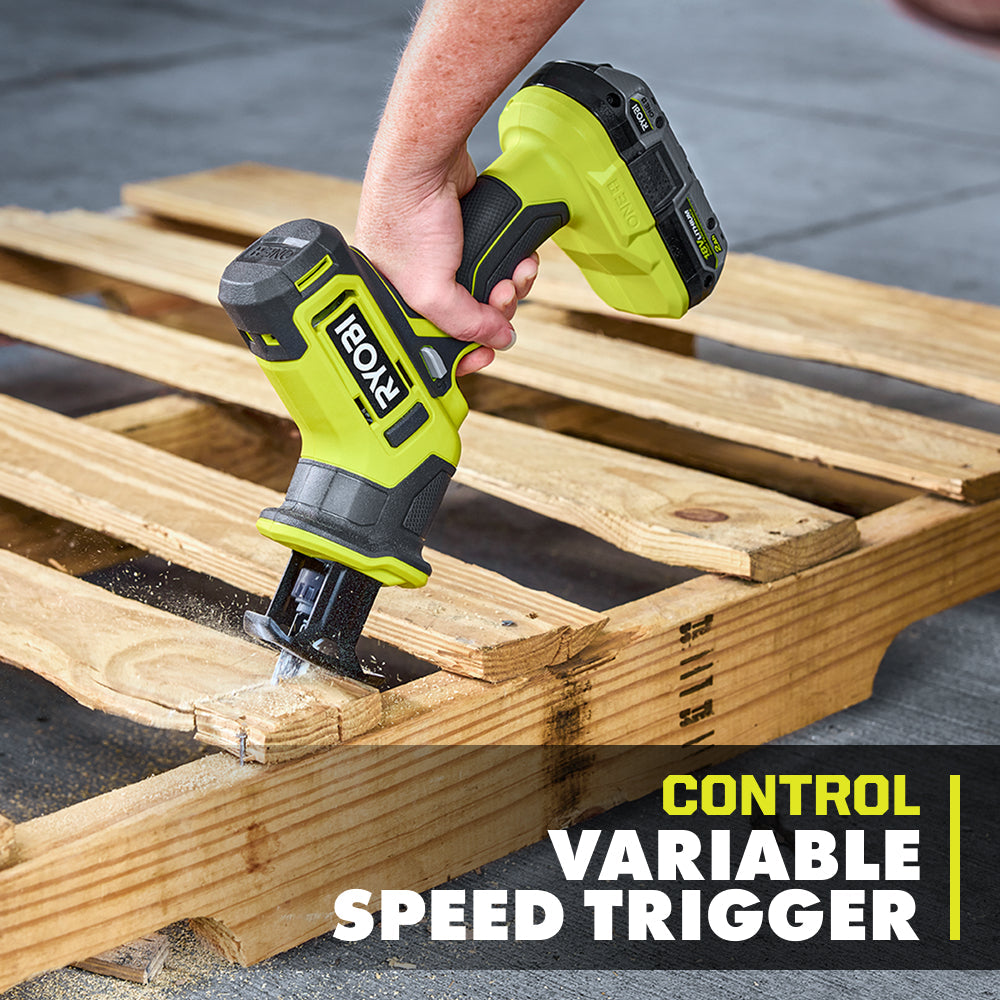 18V ONE+ One-Handed Reciprocating Saw Kit – RYOBI Tools Canada