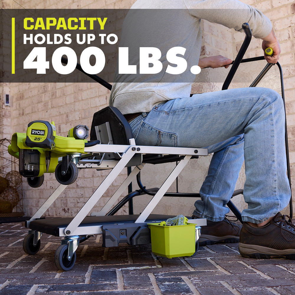 18V ONE+ Dual Function Lighted Creeper/Seat