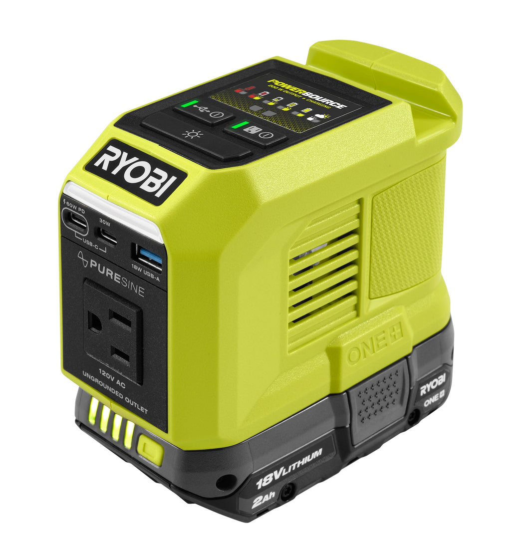 18V ONE+ 200W Power Source/Charger Kit – RYOBI Tools Canada
