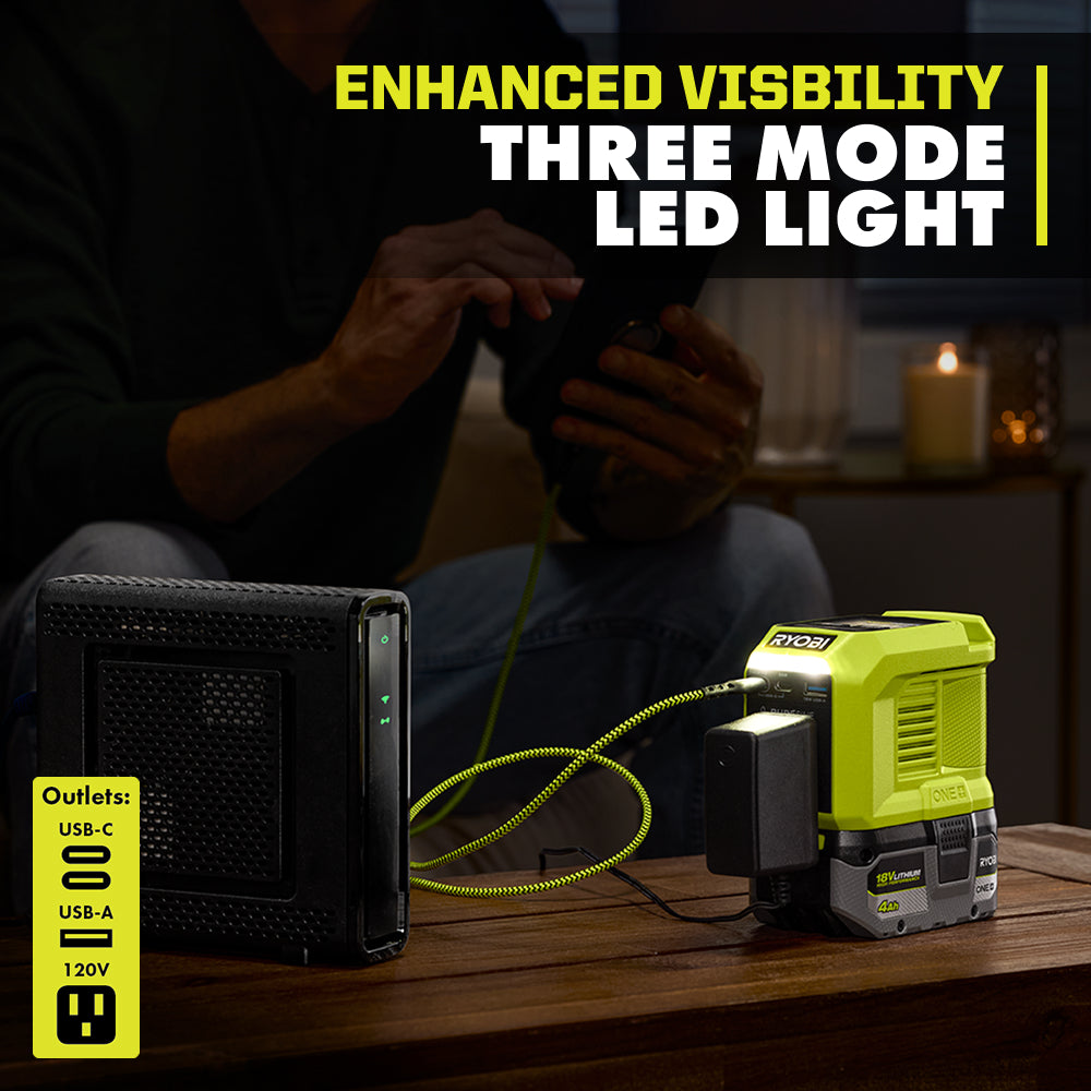 18V ONE+ 200W Power Source/Charger Kit – RYOBI Tools Canada