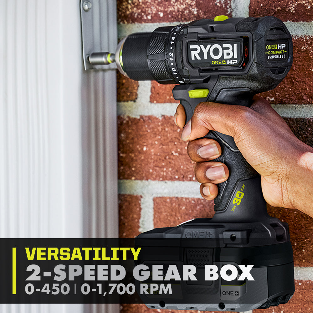 LIMITED EDITION 18V ONE+ HP Compact Brushless 1/2" Drill/Driver Kit