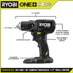 LIMITED EDITION 18V ONE+ HP Compact Brushless 1/2" Drill/Driver Kit