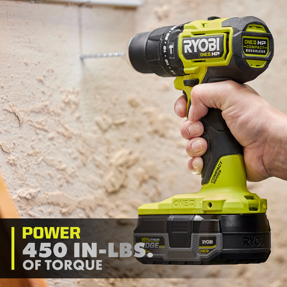 Perceuse à percussion compacte sans balais 1/2" 18 V ONE+ HP