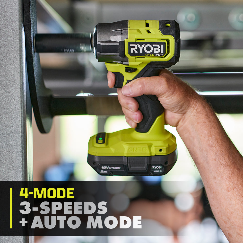 18V ONE+ HP Compact Brushless 4-Mode 3/8" Impact Wrench