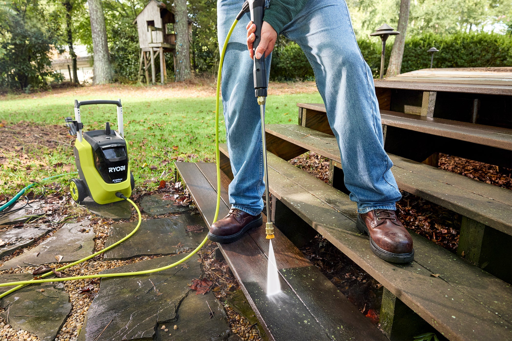 2100 PSI 1.2 GPM Electric Pressure Washer – RYOBI Tools Canada