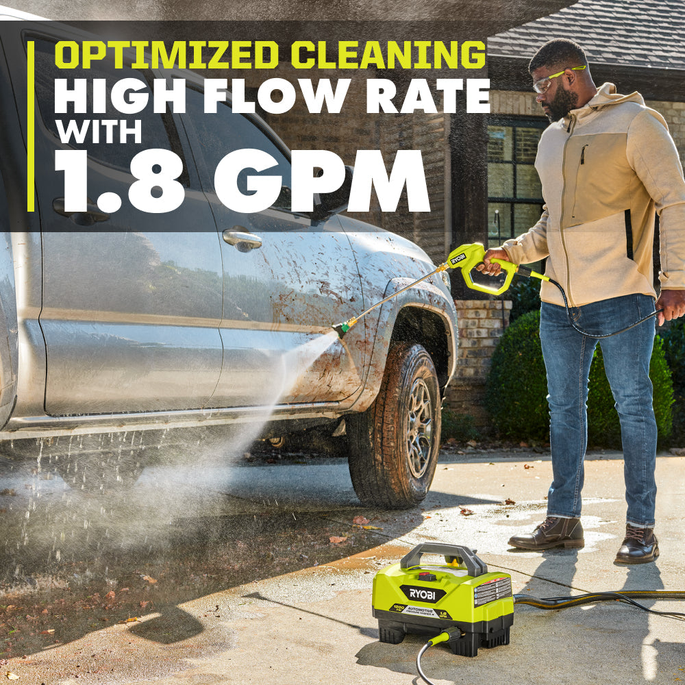High Flow Automotive Pressure Washer – RYOBI Tools Canada