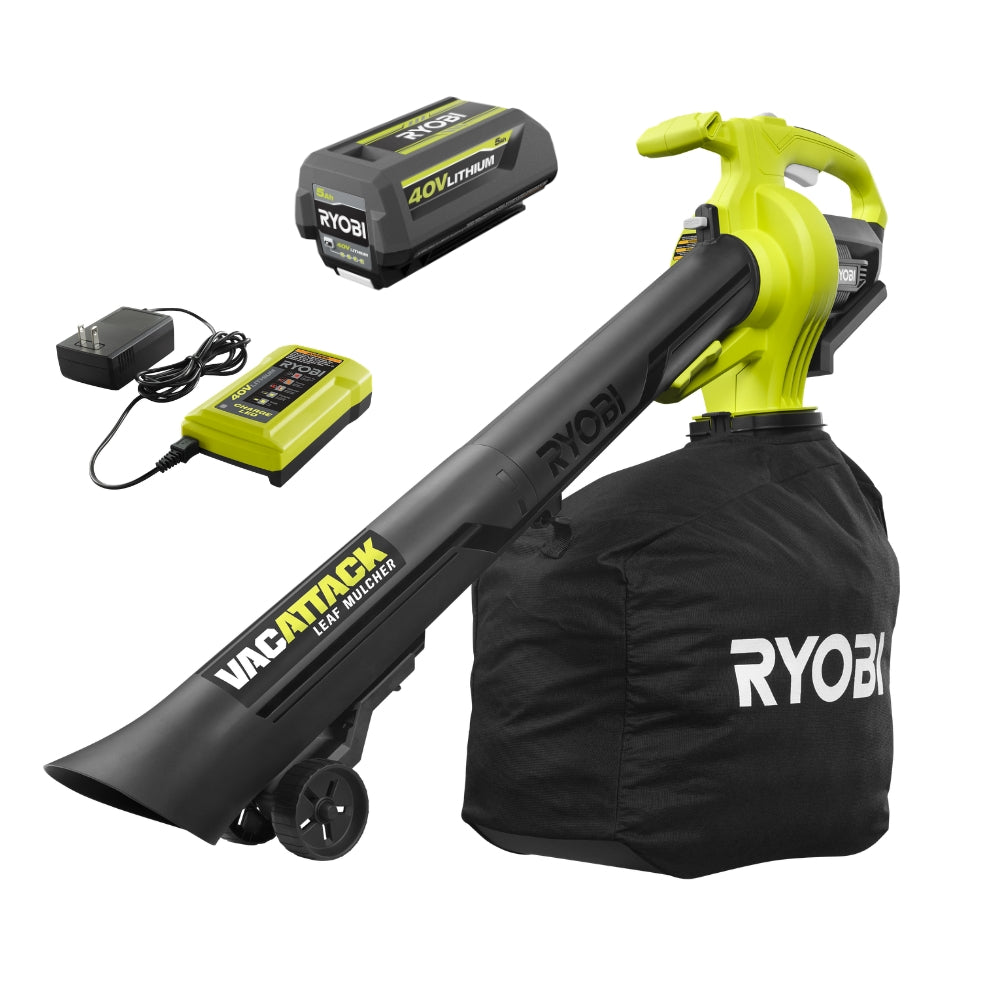 40V LEAF VACUUM/MULCHER KIT