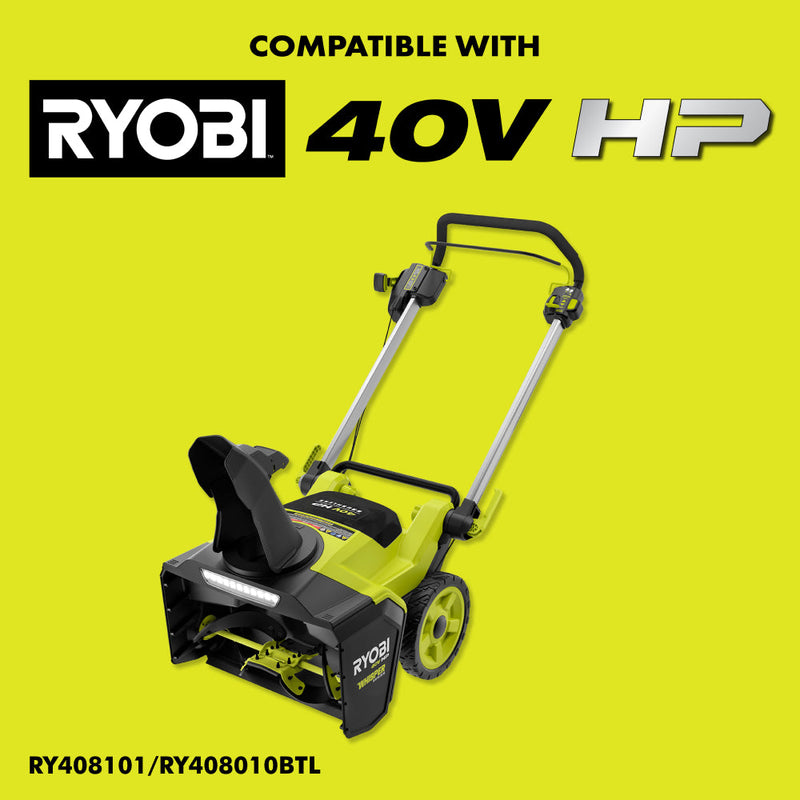 Fits RYOBI™ 40V Single-Stage Snow Blowers