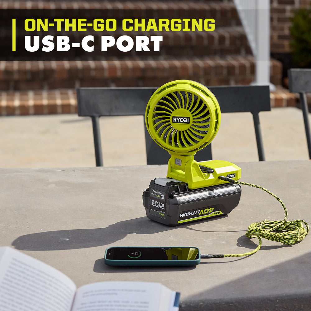 Ventilateur de batterie 40V