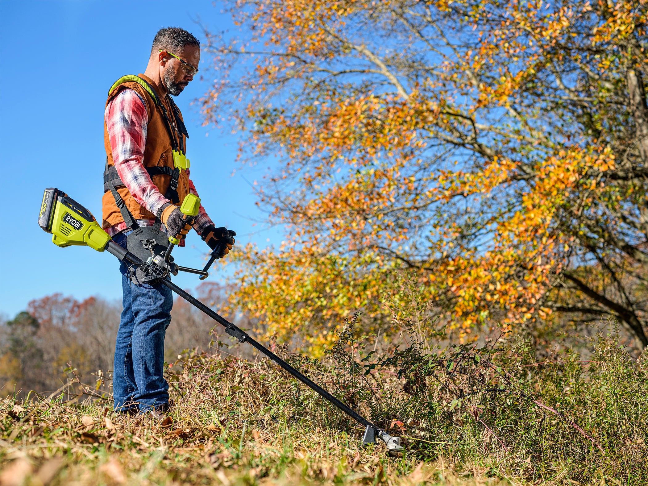 RYOBI TRY MASTA 磯 3号5.3 40V HP Brushless Brush Cutter/String Trimmer – RYOBI Tools Canada