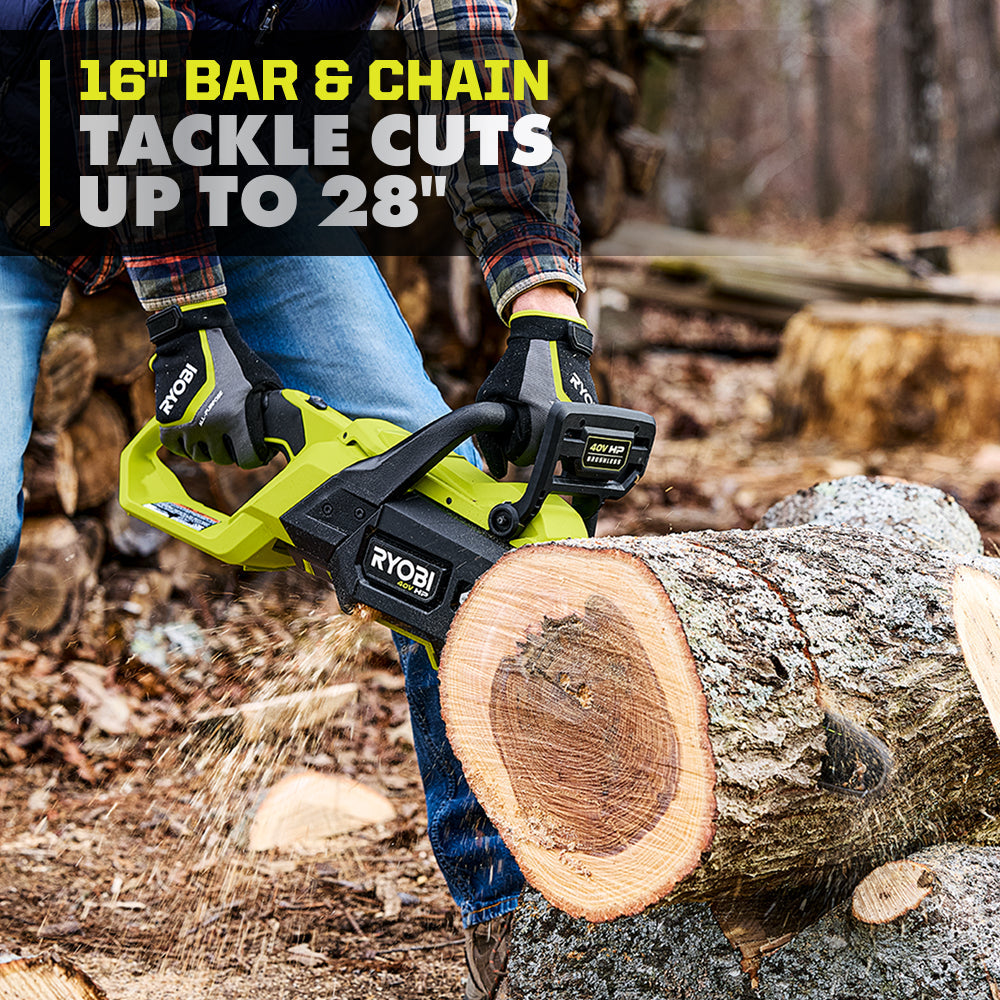 40V HP Brushless 16" Chainsaw Kit